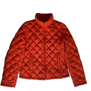Kenneth Cole Reaction Down Puffer Jacket, Size M, Burnt Orange